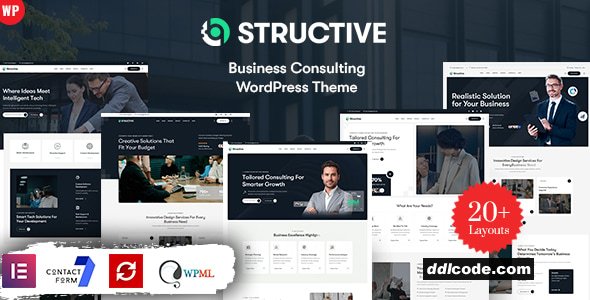 Structive - Business Consulting WordPress