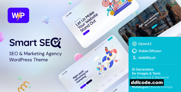 SmartSEO - SEO & Marketing Services WordPress Theme