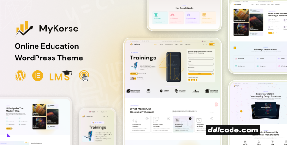 MyKorse - Education WordPress Theme