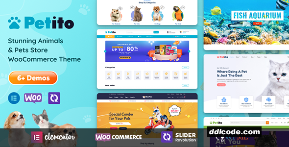 Petito - Animals and Pets Store WooCommerce Theme