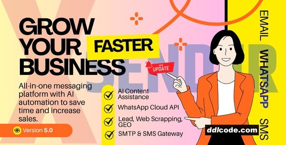 XSender - Email Marketing, SMS Marketing and WhatsApp Marketing Application [SAAS]