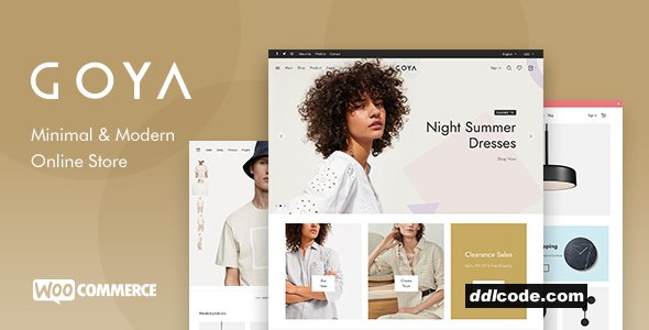 Goya - Modern WooCommerce Theme