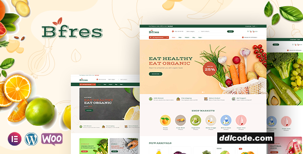 Bfres - Organic Food WooCommerce Theme
