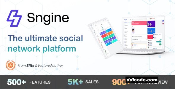 Sngine - The Ultimate PHP Social Network Platform