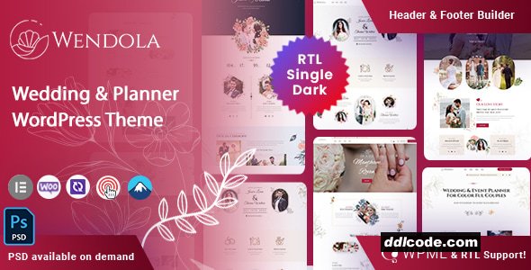 Wendola - Wedding WordPress Theme