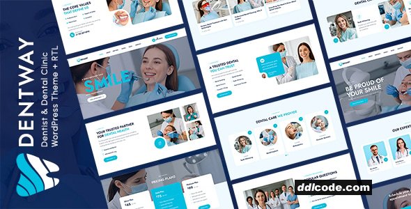 Dentway - Dentist Clinic WordPress Theme