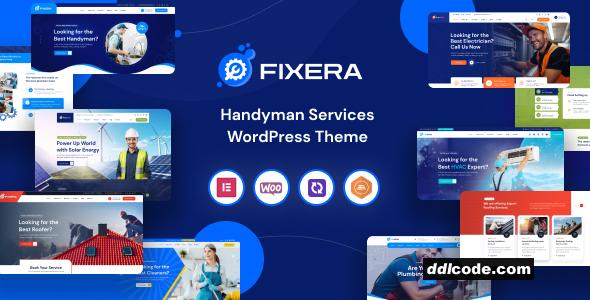 Fixera - Handyman Services WordPress Theme