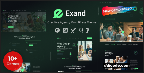 Exand - Creative Agency WordPress Theme