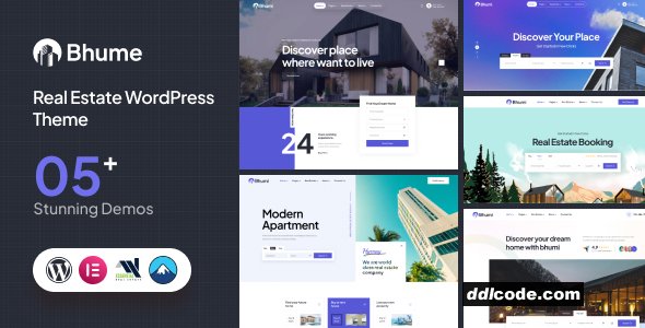 Bhume - Real Estate WordPress Theme