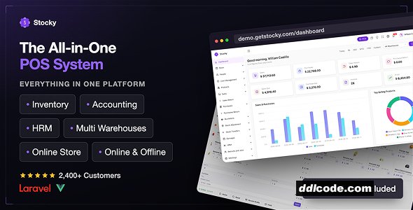 Stocky POS – ERP, Inventory Management, Point of Sale & Invoicing