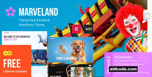 Marveland - Theme Park, Festival & Events WordPress Theme
