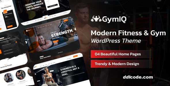 Gymiq - Gym & Fitness Center WordPress Theme