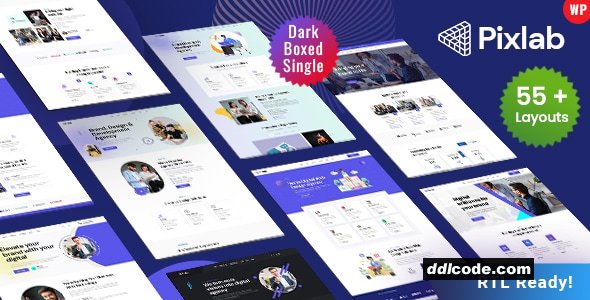 Pixlab - Agency WordPress Theme