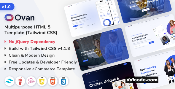 Ovan - Multipurpose HTML5 Template