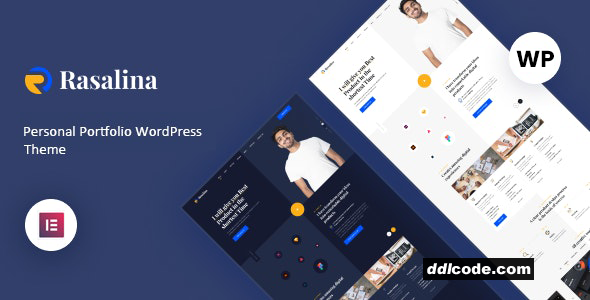 Rasalina - Personal Portfolio WordPress Theme