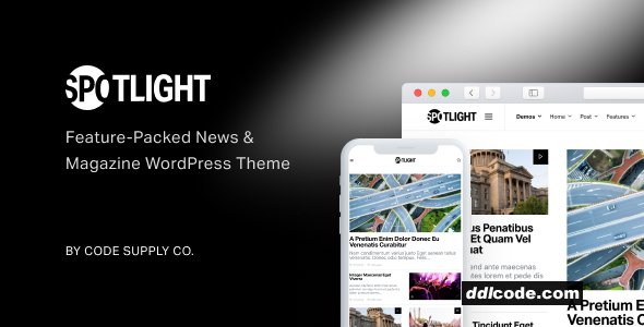 Spotlight - Feature-Packed News & Magazine WordPress Theme