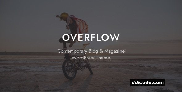 Overflow - Contemporary Blog & Magazine WordPress Theme