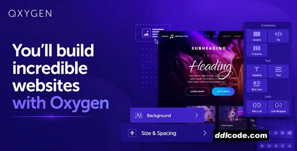 Oxygen Site Builder
