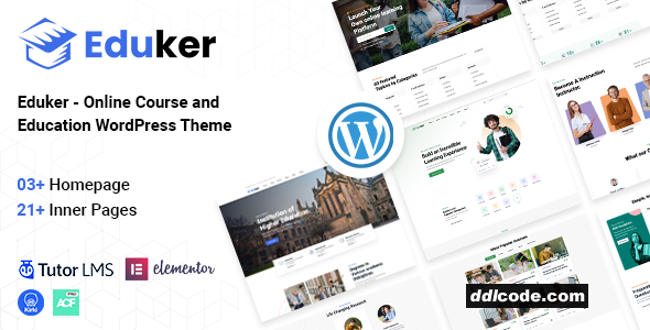 Eduker - Education WordPress Theme
