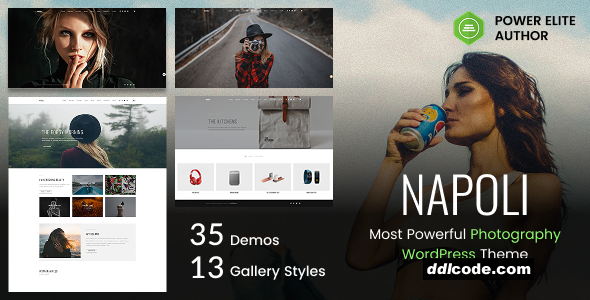 Napoli - Photography WordPress Theme