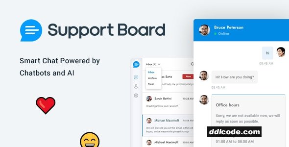 Chat - Support Board - AI Chatbot & Ticket