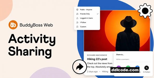 BuddyBoss Sharing