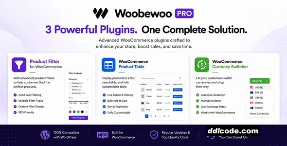 Woobewoo WooCommerce Product Table PRO