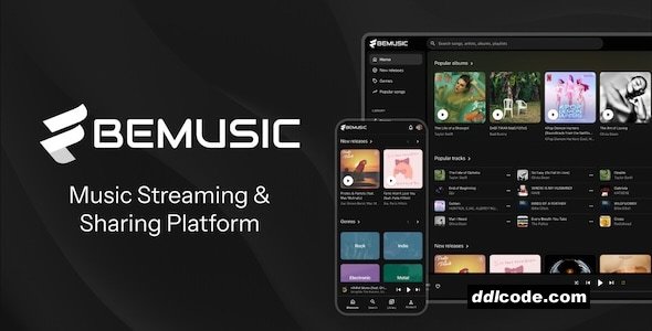 BeMusic - Music Streaming Engine