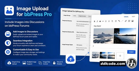 Image Upload for bbPress Pro