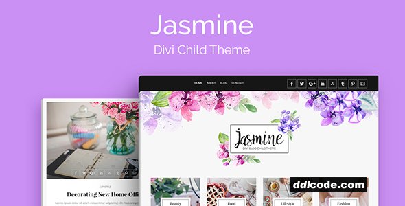 Jasmine Blog - Divi Child Theme