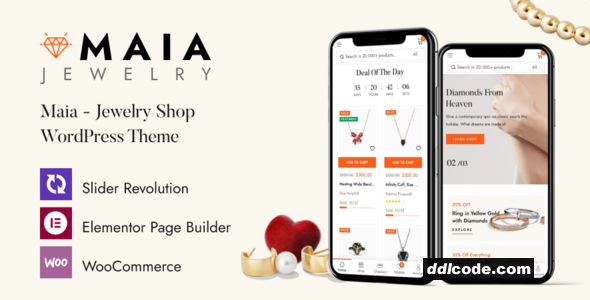 Maia - Jewelry Shop WordPress Theme