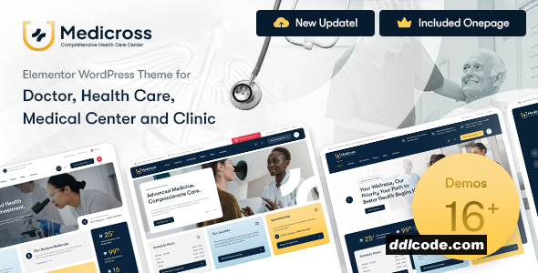 Medicross - Medical WordPress Theme