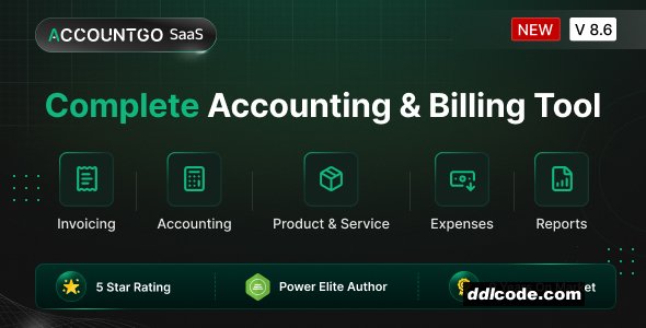 AccountGo SaaS - Accounting and Billing Tool