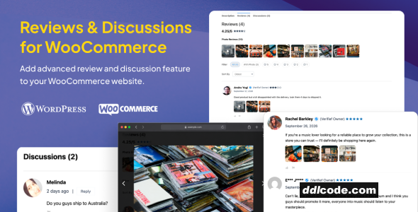 WooCommerce Photo & Video Reviews + Q&A Discussions