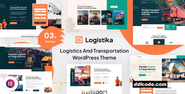 Logistika - Transportation & Logistics WordPress Theme