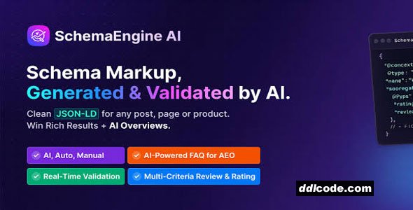 SchemaEngine AI - AI-Powered WordPress Schema Plugin for Rich Results & AI Search