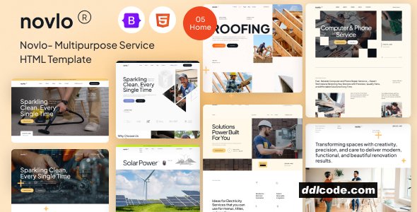Novlo - Multipurpose Services & Repair HTML Template