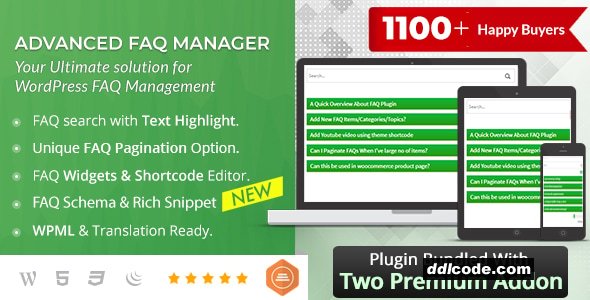 BWL Advanced FAQ Manager