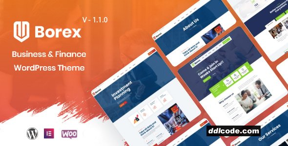Borex - Business And Finance WordPress Theme
