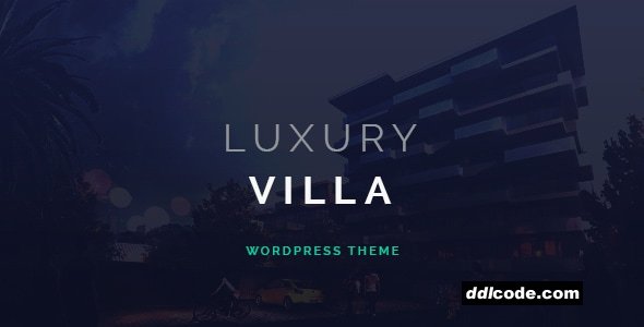 Luxury Villa - Property Showcase WordPress Theme