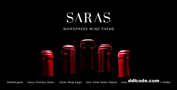 Saras - Wine WordPress Theme