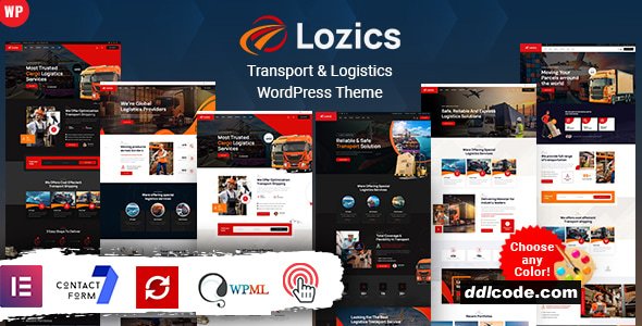 Lozics - Transport Logistics WordPress