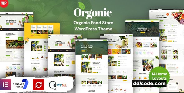 Orgonic - Organic Food WordPress