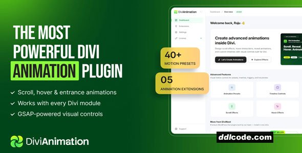 Divi Animation -  Bring Every Divi Module to Life