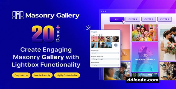 Divi Next Masonry Gallery - Organize images in all shapes and sizes