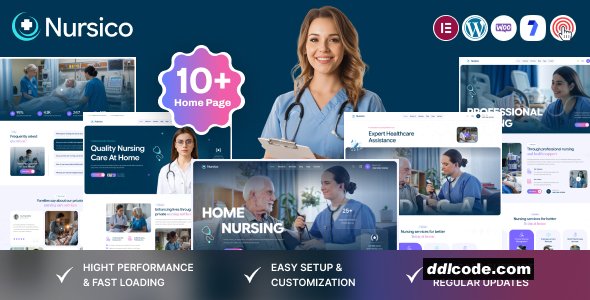 Nursico - Medical & Nursing WordPress Theme