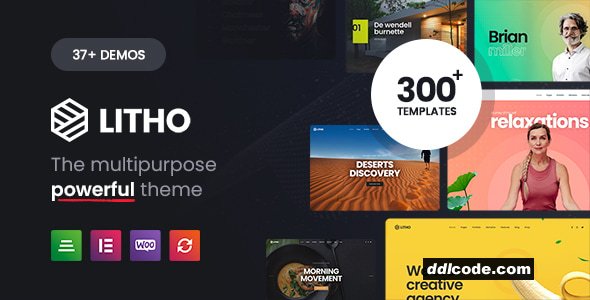 Litho - Multipurpose Elementor WordPress Theme