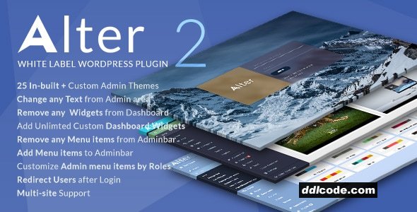 WpAlter - White Label WordPress Plugin