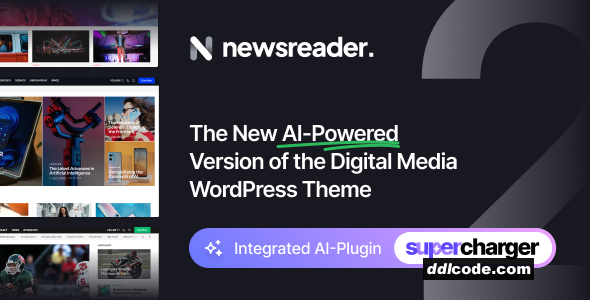Newsreader - Revolutionary WordPress Theme for Digital Media