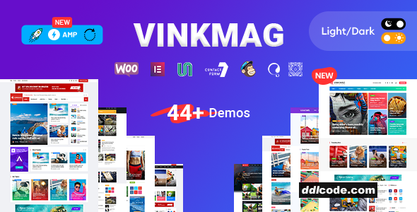 Vinkmag - AMP Newspaper Magazine WordPress Theme